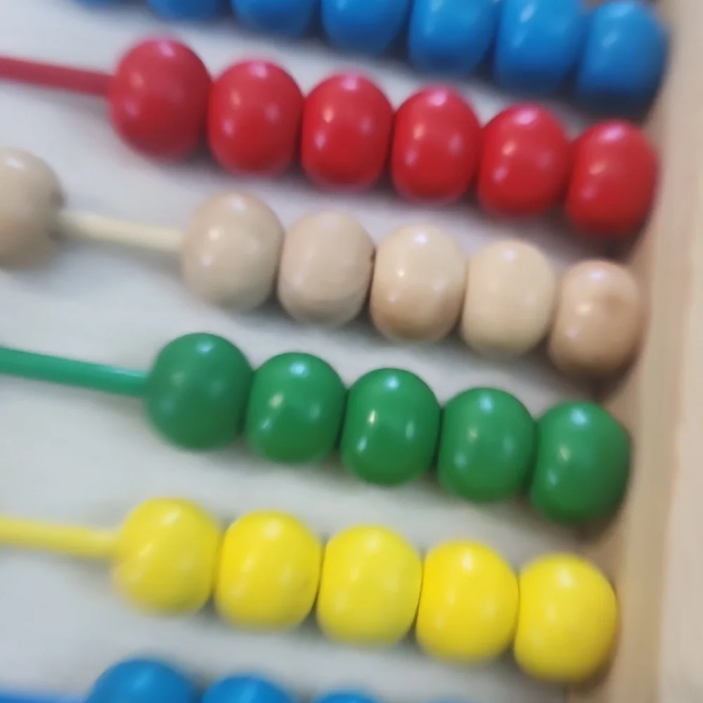 Melissa & Doug Colorful Wooden Abacus